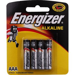 ENERGIZER AAA BATTERY 4/PACK