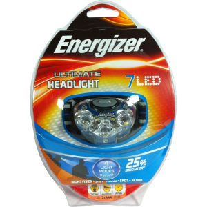 ENERGIZER ADVANCED HEADLIGHT HD7L33AE  3XAAA BTY ( 7 LED )