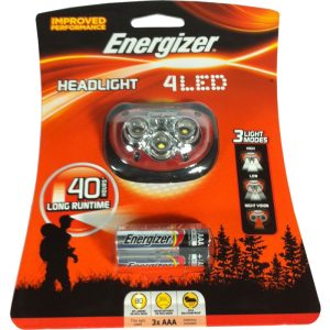 ENERGIZER 4 LED HEADLIGHT HD4L33AE  3XAAA