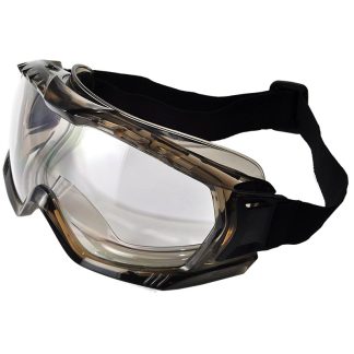EVON HD SAFETY GOGGLE WIDE VISION W/STRAP G5012CL LEN [Z87+]