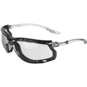 EVON SAFETY GLASS HARDCOATED S9061FG CLEAR WITH FOAM GASKET [Z87+]