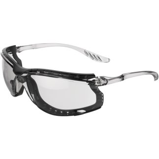 EVON SAFETY GLASS HARDCOATED S9061FG CLEAR WITH FOAM GASKET [Z87+]