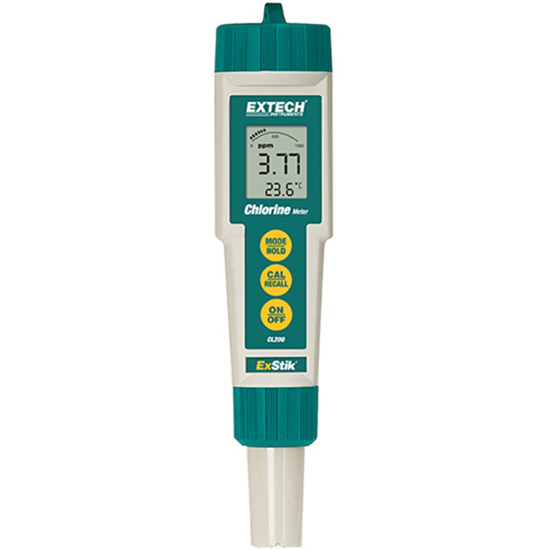 EXTECH WATERPROOF CHLORINE METER CL200