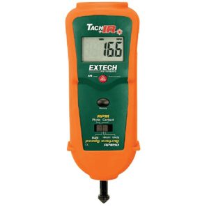 EXTECH COMBINATION TACHOMETER +IR THERMOMETER RPM10