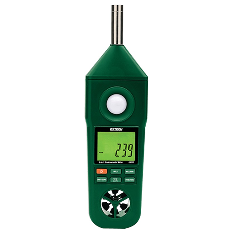 EXTECH ANEMOMETER LIGHT SOUND METER EN300