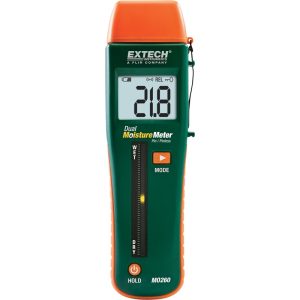 EXTECH COMBINATION PIN/PINLESS MOISTURE METER MO260