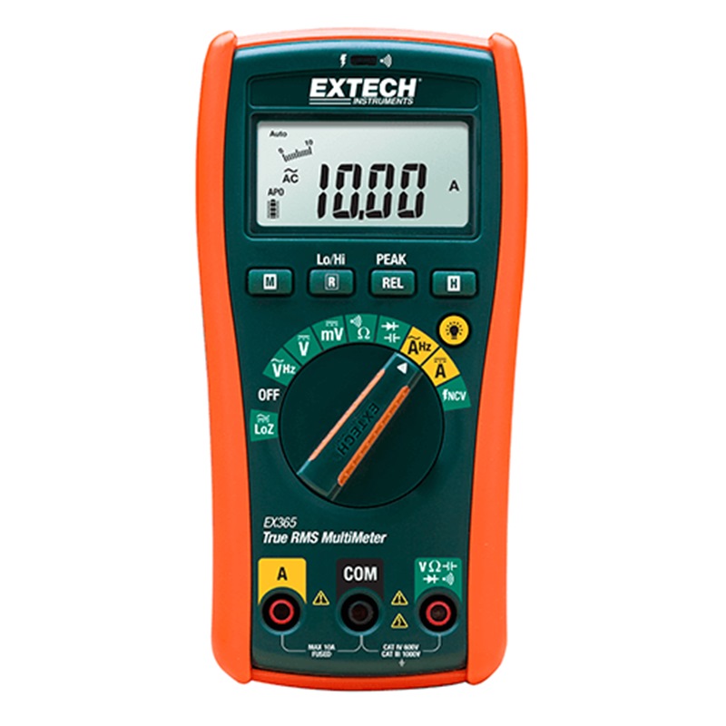 EXTECH TRMS MULTIMETER WITH BUILT IN NON CONTACT VOLTAGE DETECTOR EX365