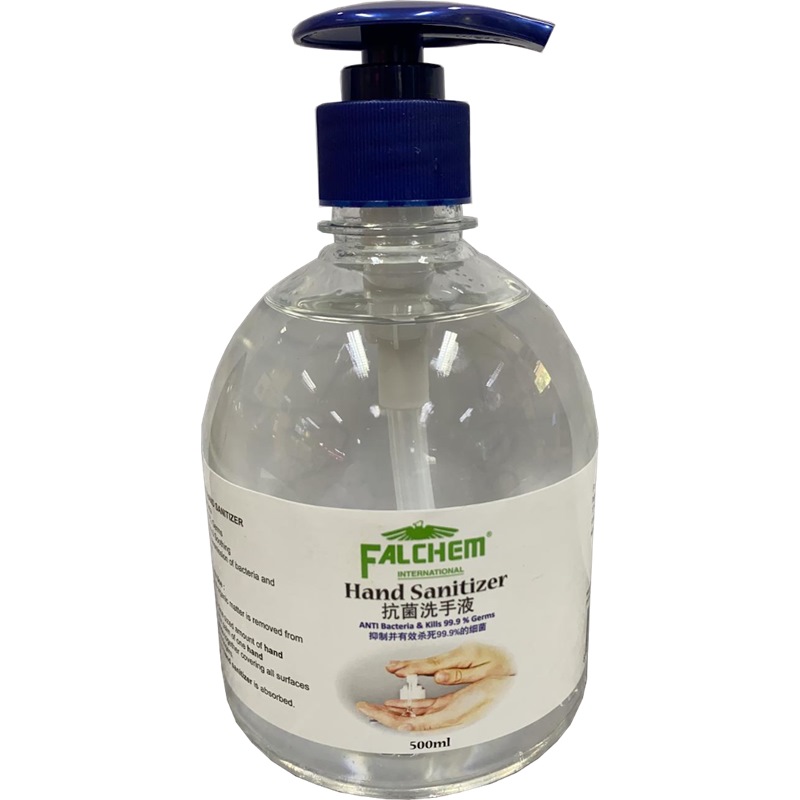 FALCHEM HAND SANITIZER 70% ISOPROPANOL – 500ML
