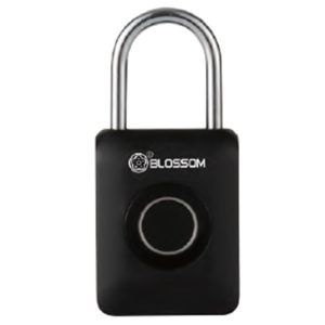 FINGER PRINT PADLOCK A3 STEEL SHACKLE ZINC ALLOY LOCK BODY
