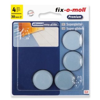FIX-O-MOLL EASY GLIDER SELF ADHESIVE W/SUPER GLIDE SURFACE 30MM - FM1023004