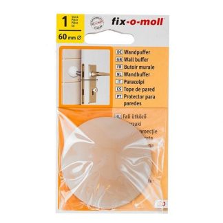 FIX-O-MOLL DOOR BUFFER SELF ADHESIVE FIX W/SCREW BEIGE 60MM - FM22601-06