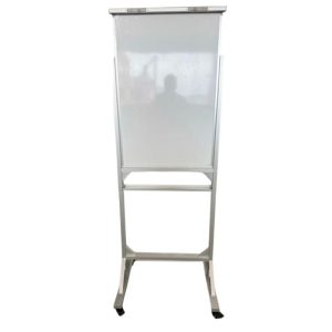 FLIP CHART WHITE BOARD 2FTX3FT C/W ALUMINIUM CLAMP 13013