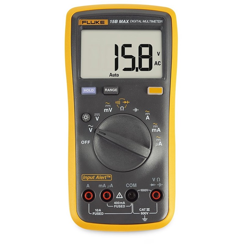 FLUKE DIGITAL MULTIMETER 15B MAX