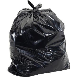 GARBAGE BAG BLACK 50"X52"X0.05MM 25PPP