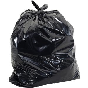 GARBAGE BAG BLACK 30"X39"X0.02MM - 100PPP