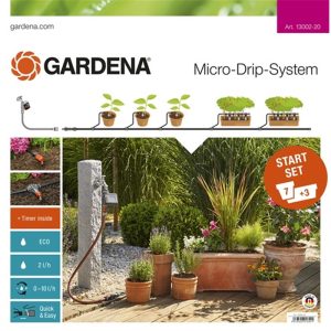 GARDENA MICRODRIP STARTER SET FLOWER POT M-SIZE G13002