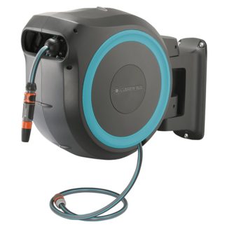 GARDENA WALL MOUNTED HOSE BOX G2648 20 ROLL-UP AUTOMATIC