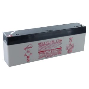 GENESIS LEAD ACID BATTERY NP2.3-12 ( 12V - 2.3AH) 178LX35WX67H (MM)