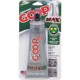 GOOP ALL WEATHER II MAX ADHESIVE 59.1ML CLEAR (GREEN LABEL)
