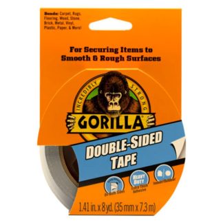 GORILLA HD DOUBLE SIDED TAPE 1.41"X8YD [100925]