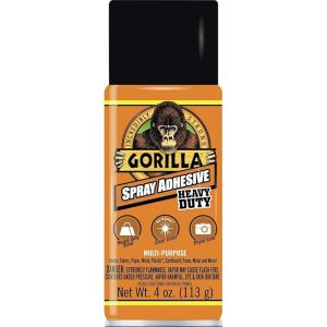 GORILLA SPRAY ADHESIVE (CLEAR) 4OZ [6346502]