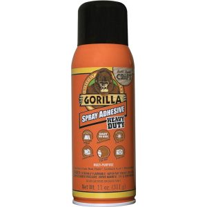 GORILLA SPRAY ADHESIVE (CLEAR) 11OZ [6314401]
