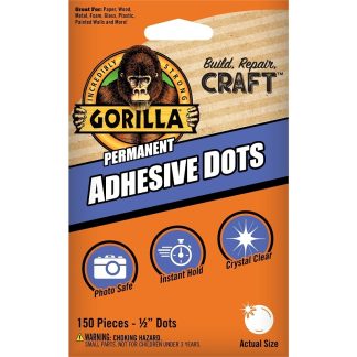 GORILLA PERMANENT ADHESIVE DOTS 150PCS/PKT [104905]