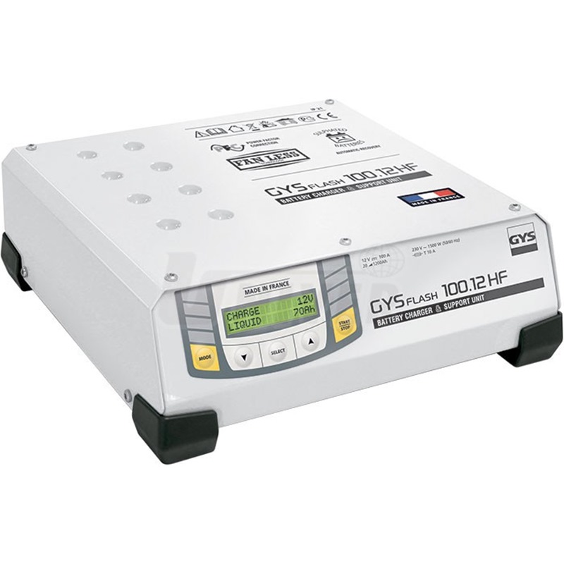 GYS BATTERY SUPPORT UNIT CHARGER - GYSFLASH 100-12HF