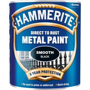 HAMMERITE DIRECT TO RUST METAL PAINT SMOOTH -750 ML
