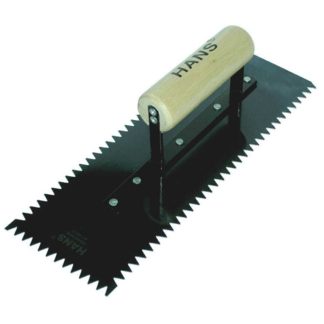 Hans HS6030B Steel Trowel Small Gear Sharp 4"X11" | Model : TRO-HS6030B