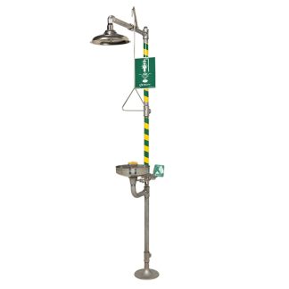 HAWS 8330 AXION MSR COMBINATION CORROSION RESISTANT SHOWER & EYE/FACE WASH