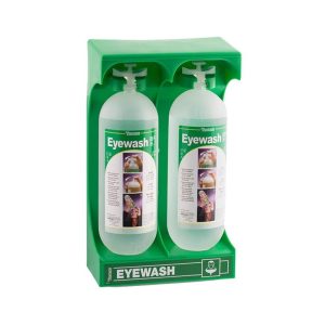 HAWS T127 EYEWASH BOTTLES WITH MOBILE STAND 1000ML (2 BTL/SET)