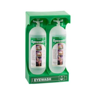HAWS T127 EYEWASH BOTTLES WITH MOBILE STAND 1000ML (2 BTL/SET)