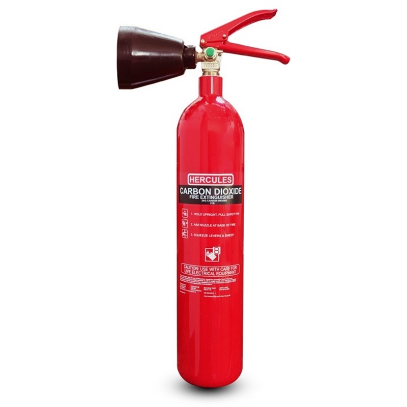 HERCULES CARBON DIOXIDE CO2 FIRE EXTINGUISHER