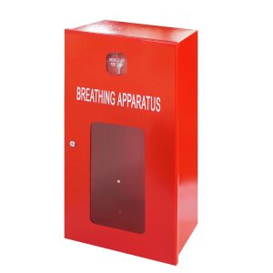HERCULES MILD STEEL CABINET BREATHING APPARATUS (W: 370 H: 780 D: 300 )