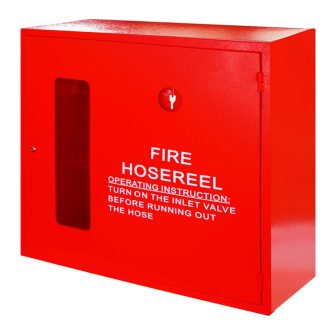HERCULES MILD STEEL HOSEREEL CABINET ( W: 790 H 790 D:360)