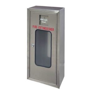 HERCULES STAINLESS STEEL FIRE EXTINGUISHER CABINET