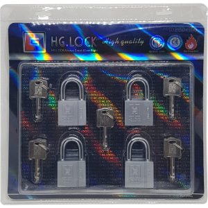 HG HD PADLOCK 4-PC MASTER KEY