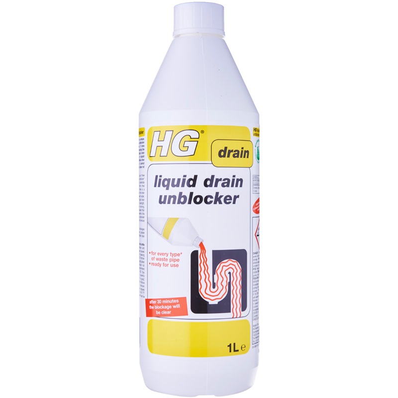 HG LIQUID DRAIN UNBLOCKER - 1L HG139