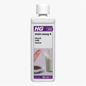 HG STAIN AWAY NO:4 50ML FOR SAUCE,GRAVY,SPICES, BLOOD,MILK,EGG-WHITE - HG423