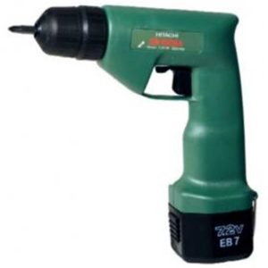 HIKOKI (HITACHI) 7.2V 2X1.5AH NI-CD DRIVER DRILL, DN10DSA
