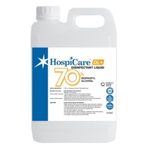 HOSPICARE 70% IPA DISINFECTANT LIQUID 5 LITRES
