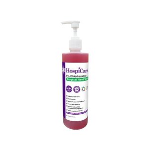 HOSPICARE 4% CHLORHEXIDINE SURGICAL HAND WASH 500ML