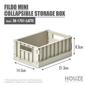 HOUZE FILDO MINI STORAGE BOX SB-1701-LATTE