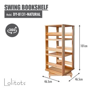 HOUZE TOCAR SWING BOOKSHELF DY-8131
