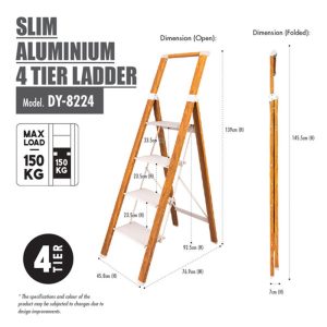 HOUZE LIFE WOODGRAIN LADDER