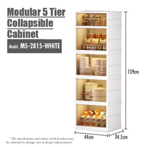 HOUZE MODULAR 5 TIER COLLAPSIBLE CABINET MS-2815