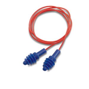 HOWARD LEIGHT AIRSOFT EARPLUGS W/CORD & CASE, NRR 27 (50PRS/1BOX)