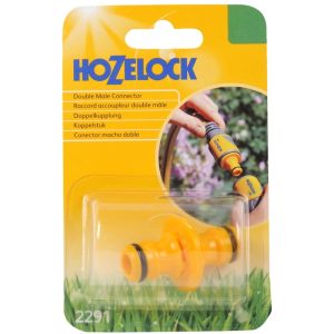 HOZELOCK DOUBLE MALE CONNECTOR - 2291
