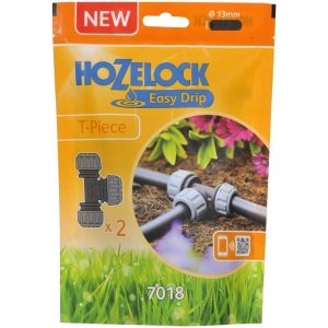 HOZELOCK T-PIECE FOR 13MM FLEX HOSE 7018 2PPP